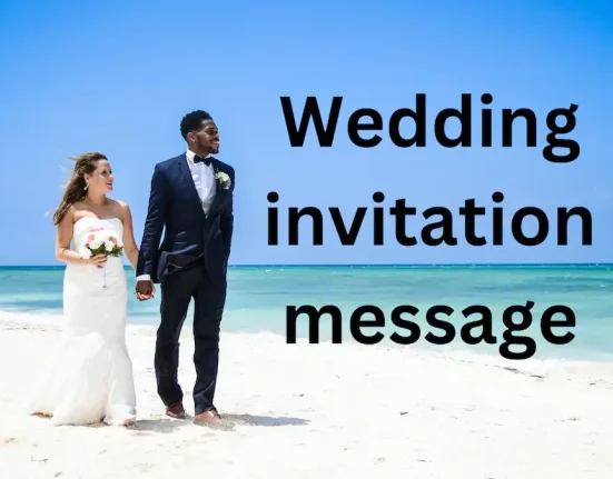 Wedding Invitation Messages