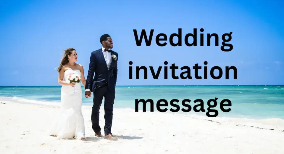 Wedding Invitation Messages